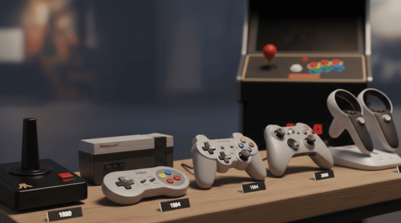 The Evolution of Joysticks: From Arcade Cabinets to VR Controllers