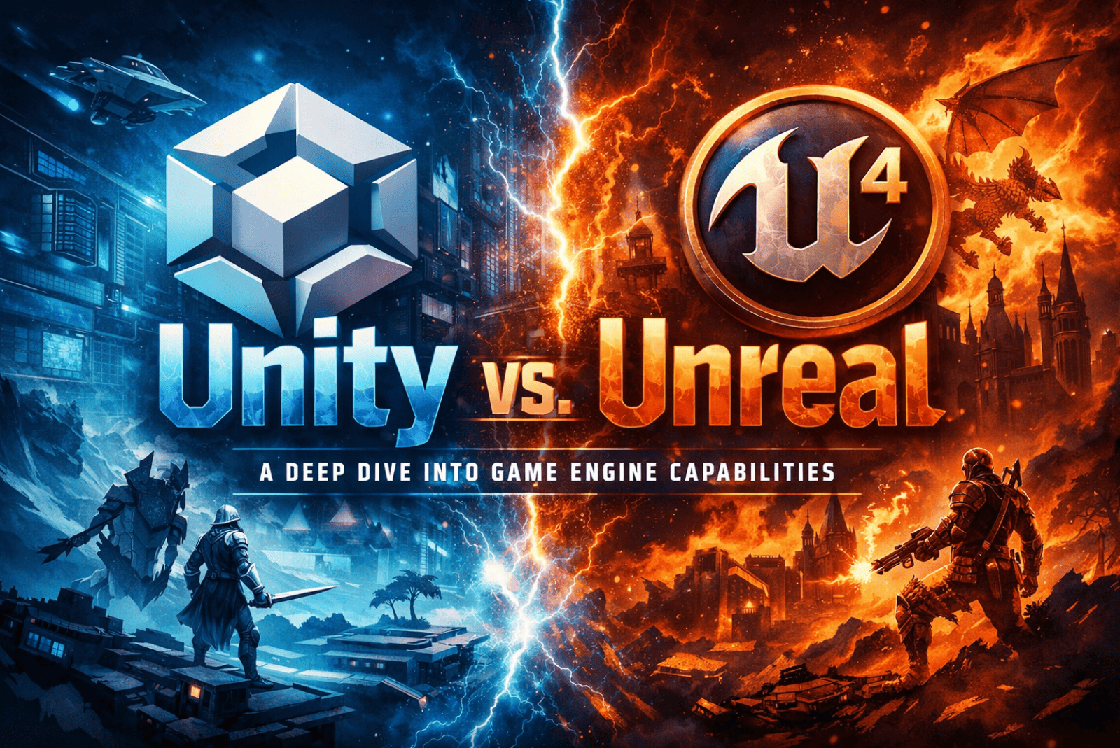 Unity vs. Unreal: A Deep Dive into Game Engine Capabilities