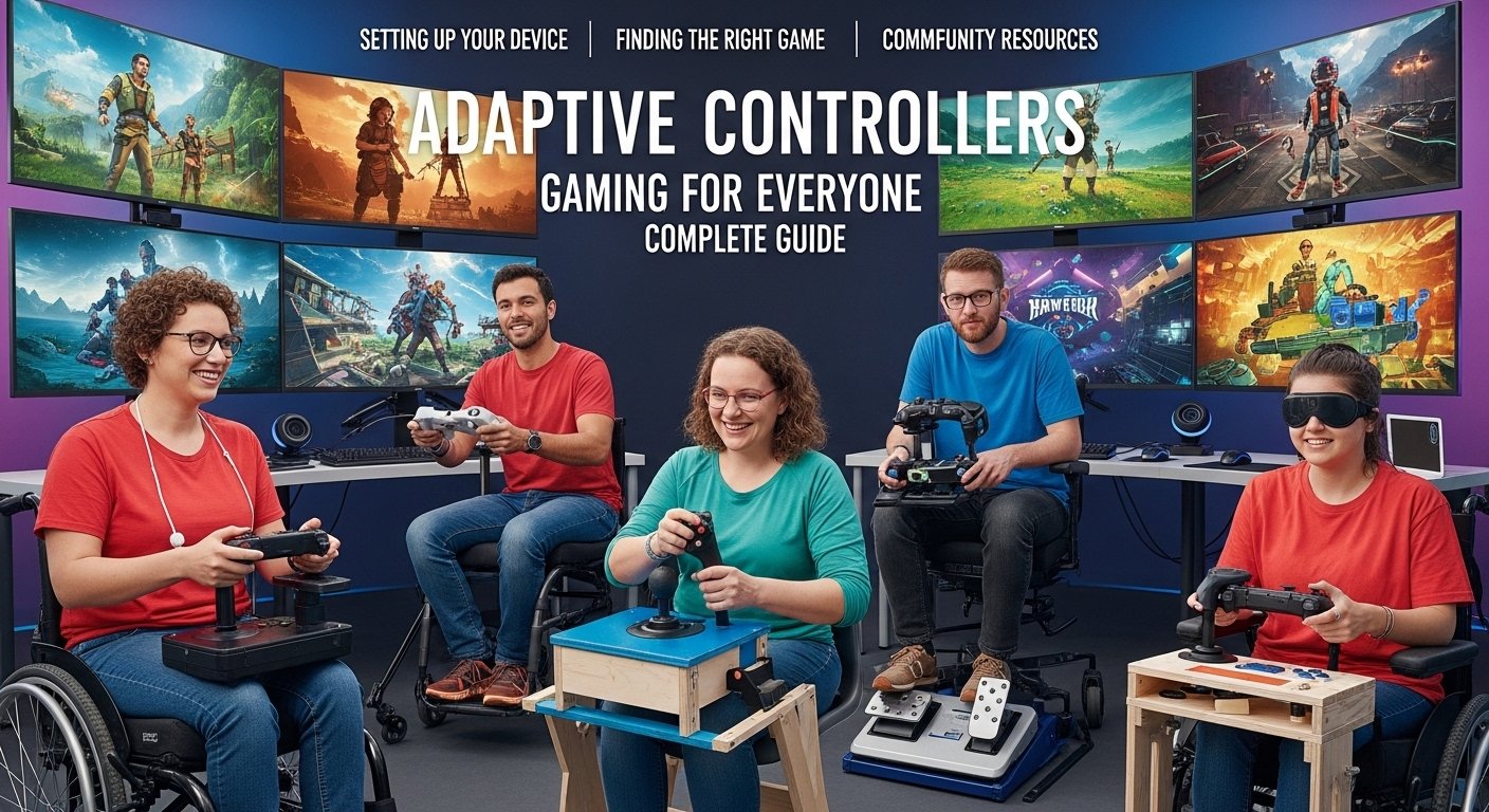 Adaptive Controllers: Gaming for Everyone.